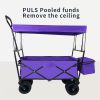 Outdoor Garden Park Utility kids wagon portable beach trolley cart camping foldable folding wagon