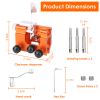 Chainsaw Chain Sharpening Jig Universal Chainsaw Sharpener Kit Hand Crank Chain Sharpener for Electric Saw for Lumberjack Garden Worker