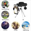 40X60 Monocular Telescope with Smartphone Holder & Tripod;  2022 Power Prism Compact Monoculars for Adults Kids;  HD Monocular Scope for Bird Watching